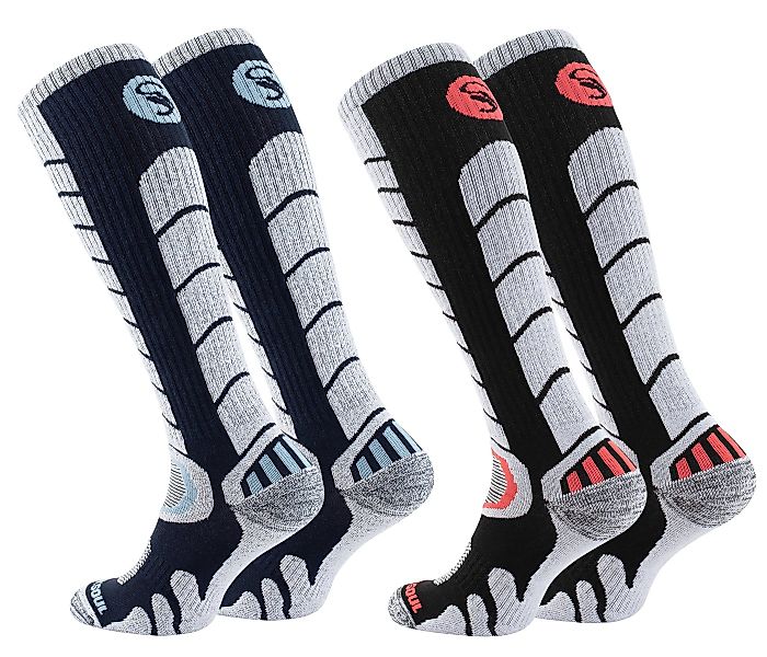 Stark Soul® Skisocken Ski & Snowboard Socken mit Spezialpolsterung, 2 Paar günstig online kaufen