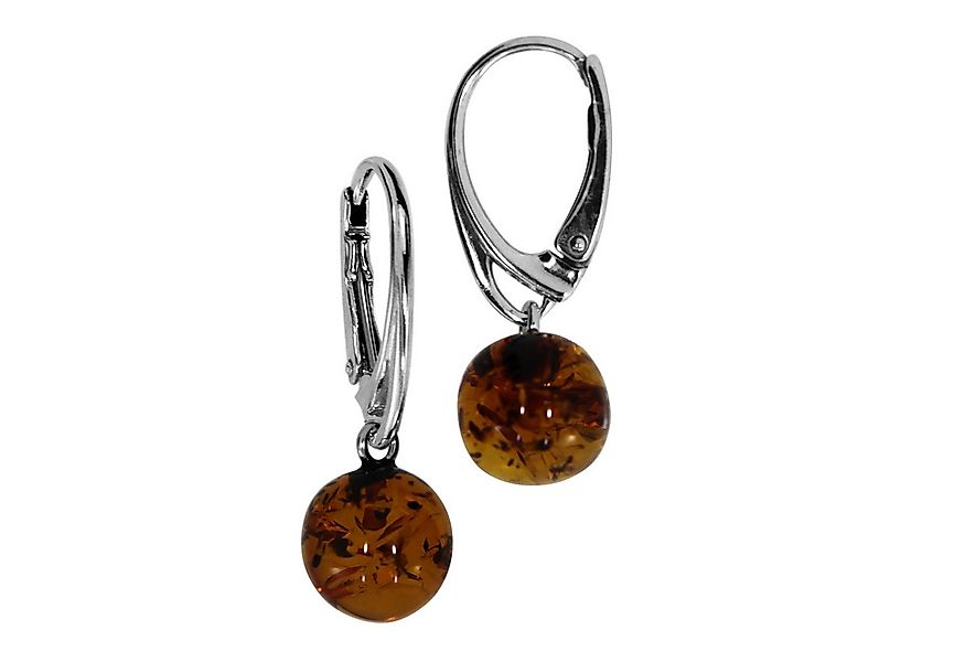 OSTSEE-SCHMUCK Paar Ohrhänger Ostsee-Schmuck Ohrhänger Klassisch 9 mm Ohrhä günstig online kaufen