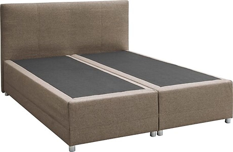 ED EXCITING DESIGN Boxspringbett »Luanda«, wahlweise mit Matratze und Toppe günstig online kaufen