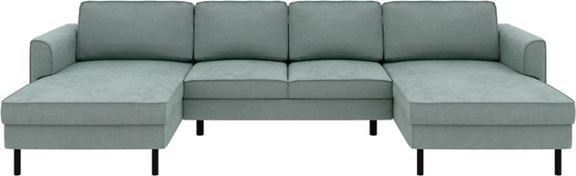 Home affaire Wohnlandschaft »Booster II, whlw. mit Schlaffunktion & Bettkas günstig online kaufen