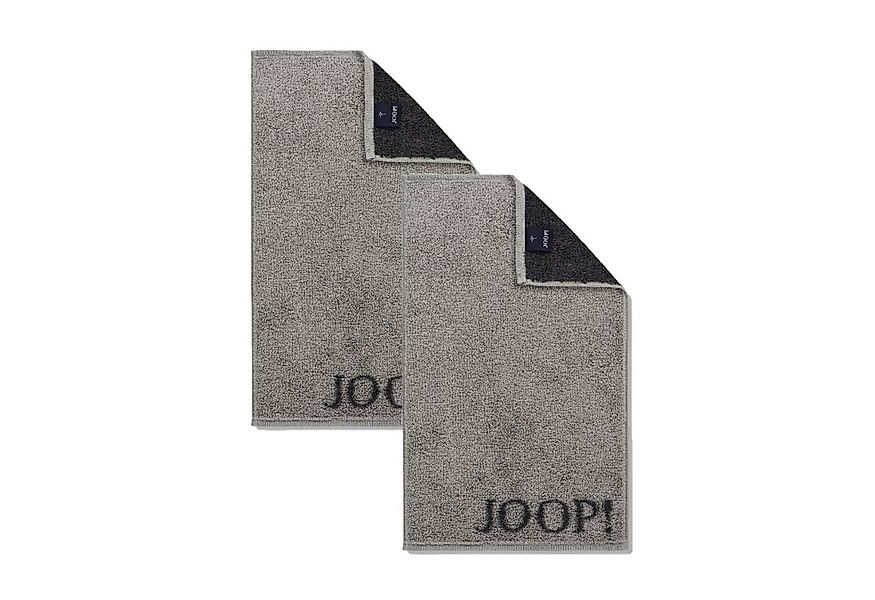 JOOP! Handtuch 2 Stück Joop! Gästetuch Classic 1720-77 platin 30x50, Walkfr günstig online kaufen