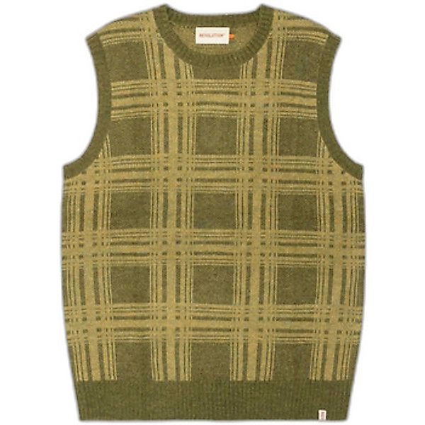 Revolution  Strickjacken Gilet ample à motif à carreaux doux günstig online kaufen