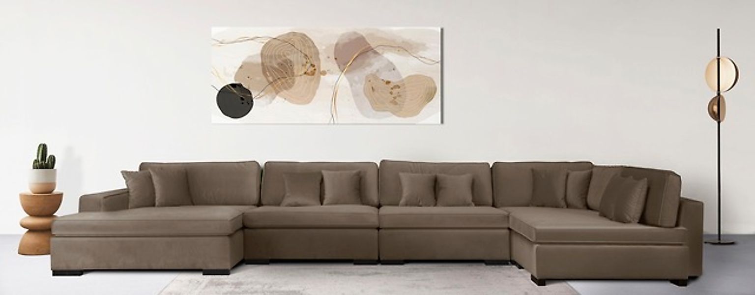 Guido Maria Kretschmer Home&Living Wohnlandschaft »Skara XXL U-Form«, Loung günstig online kaufen