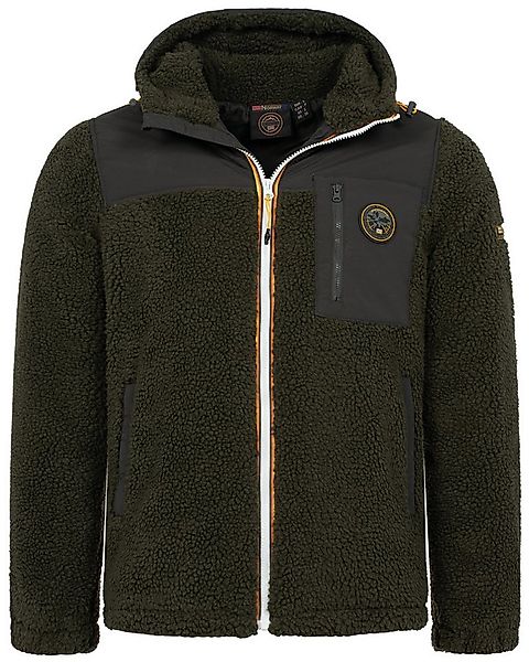 Geographical Norway Fleecejacke Herren Übergangs Jacke Herren Teddyfleece O günstig online kaufen