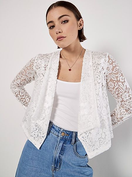 Apricot Boleroblazer Spitzen-Blazer, mit Revers günstig online kaufen