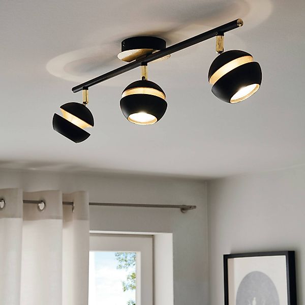 EGLO LED Deckenstrahler »NOCITO«, 3 flammig, Leuchtmittel GU10   LED wechse günstig online kaufen