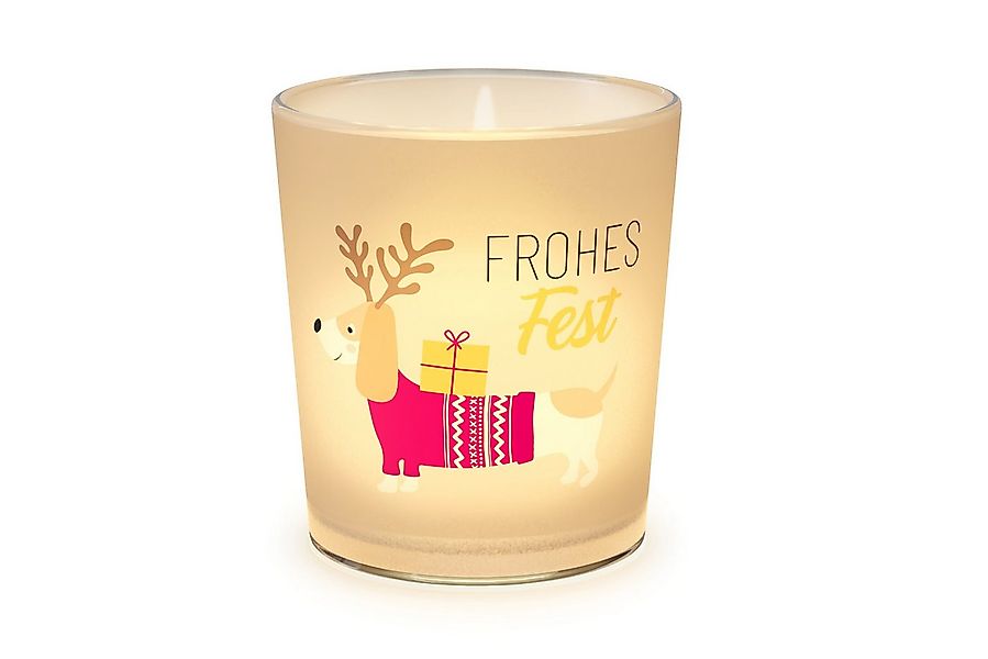 La Vida Teelicht Windlicht Glas Teelichthalter Geschenk Weihnachten la vida günstig online kaufen