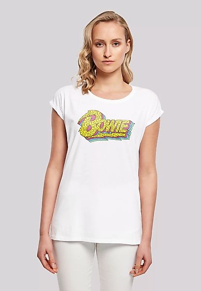 F4NT4STIC T-Shirt "David Bowie Moonlight 90s Logo", Print günstig online kaufen