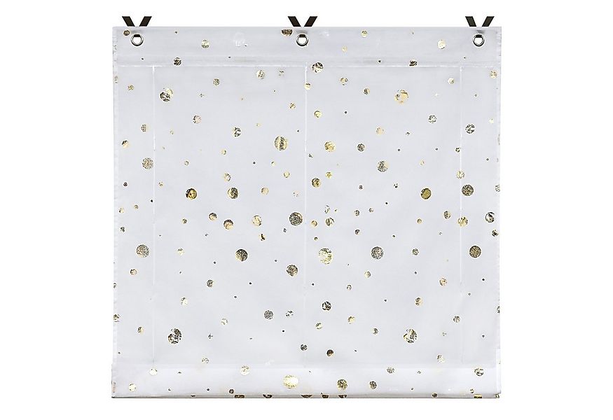 Joyswahl Raffrollo, mit Hakenaufhängung, freihängend, Ösenrollo mit Kreise günstig online kaufen