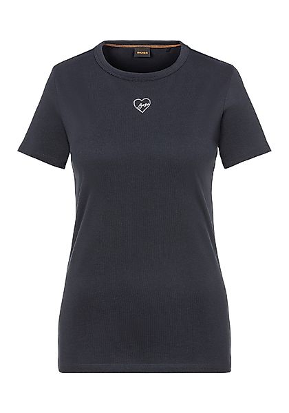 BOSS ORANGE T-Shirt Elogo Premium Damenmode günstig online kaufen
