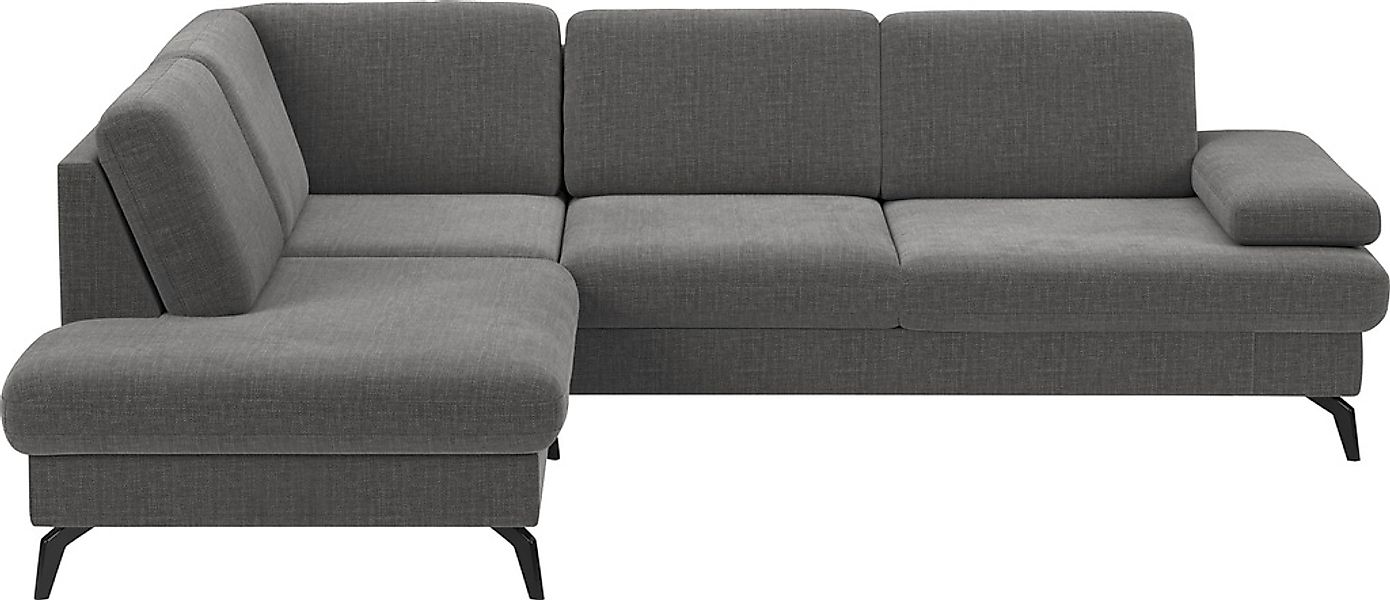 sit&more Ecksofa "Morris L-Form, inkl. Sitztiefenverstellung" wahlweise mit günstig online kaufen