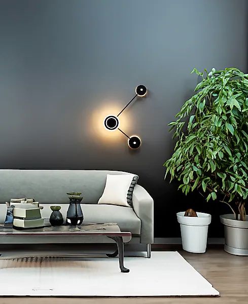 ECO-LIGHT LED Wandleuchte »LED-Wandleuchte SOLAR«, 3 flammig, Leuchtmittel günstig online kaufen