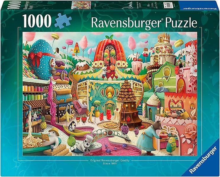 Ravensburger Puzzle Sweet Street, 1000 Puzzleteile, Made in Germany günstig online kaufen