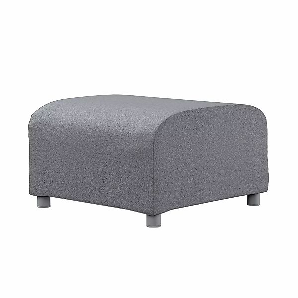 Bezug für Klippan Hocker, dunklegrau, Husse, Klippan Hocker, Amsterdam (704 günstig online kaufen