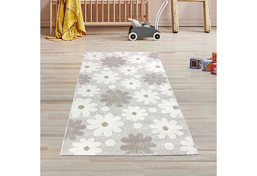 TeppichHome24 Kinderteppich, rechteckig günstig online kaufen