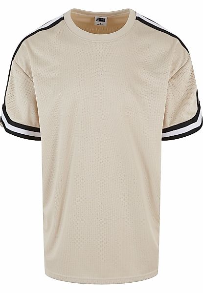URBAN CLASSICS T-Shirt "Urban Classics Herren Oversized Stripes Mesh Tee" 1 günstig online kaufen