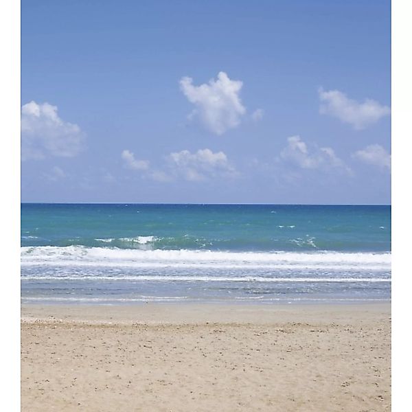 Fototapete EMPTY BEACH  | MS-3-0210 | Blau | Digitaldruck auf Vliesträger günstig online kaufen