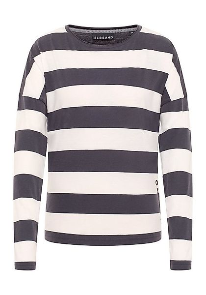 Elbsand Langarmshirt Milia breiter Ausschnitt, locker geschnitten günstig online kaufen