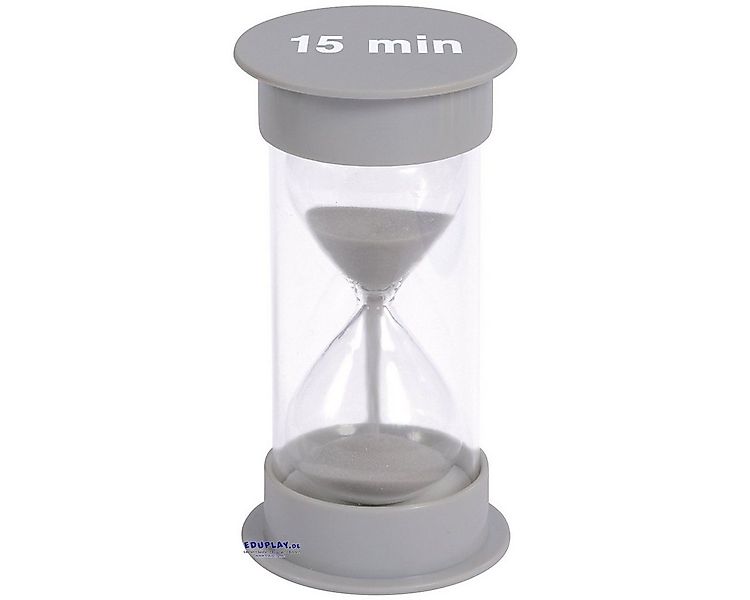 EDUPLAY Lernspielzeug Sanduhr 15 min, Ø 6,5 x 12,5 cm hoch günstig online kaufen