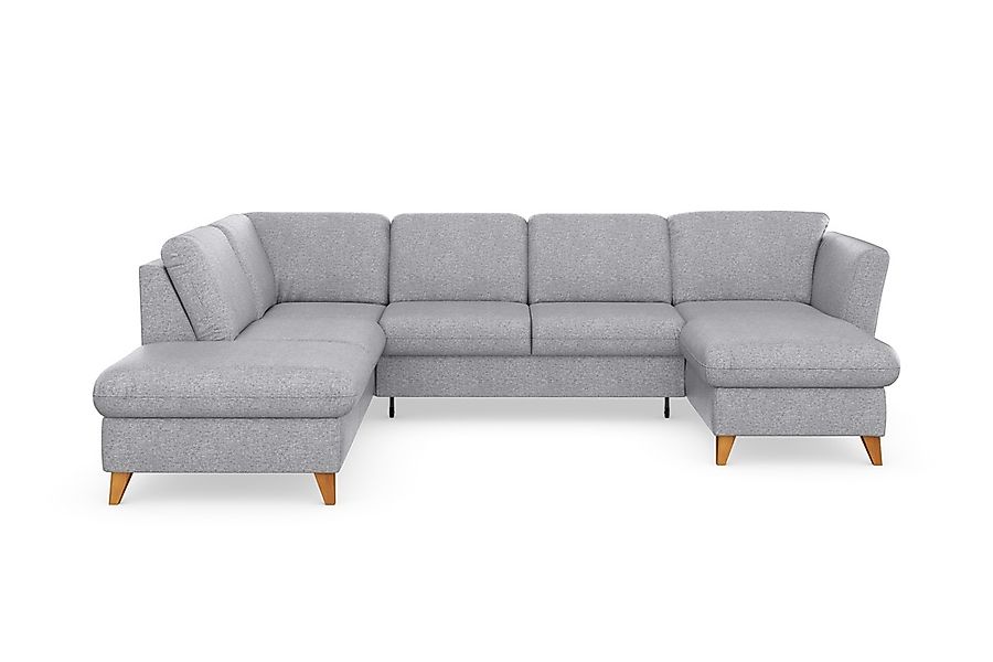 Home affaire Wohnlandschaft "Trelleborg U-Form" Federkern-Polsterung, wahlw günstig online kaufen