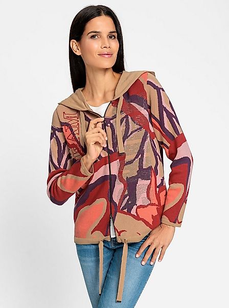 heine Strickjacke Strickjacke Langarm Jacquard günstig online kaufen