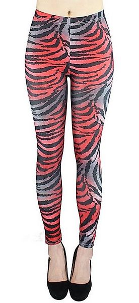 dy_mode Leggings Damen Leggings Tiger Muster Animal Print Fitnesshose Zebra günstig online kaufen