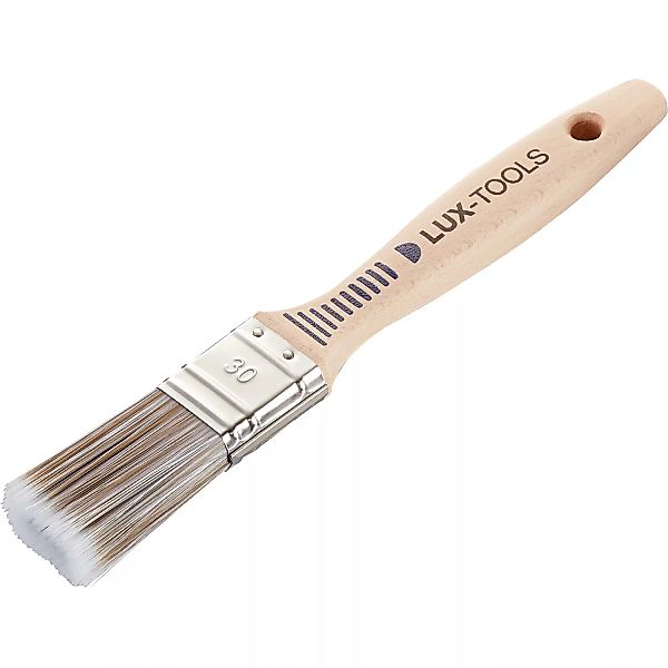 LUX Flachpinsel Lasur 30 mm 9. Stärke mit Farbtank günstig online kaufen