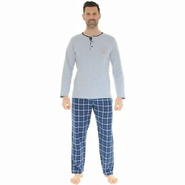 Christian Cane  Pyjamas/ Nachthemden PYJAMA LONG GRIS DORIAN günstig online kaufen