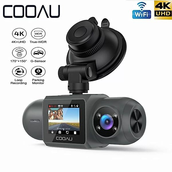 COOAU Neue Dual Dashcam 4K+1080P Dash Cam vorne und Hinten HD Autokamera Da günstig online kaufen