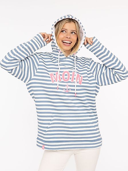 Zwillingsherz Kapuzensweatshirt "Streifen Moin" gestreift, große günstig online kaufen