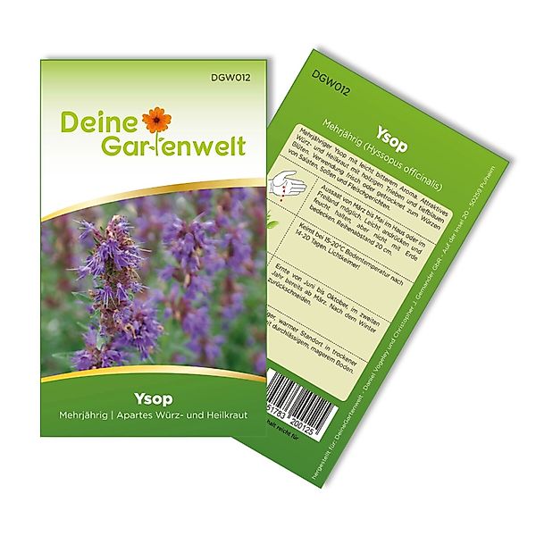 Deine Gartenwelt Ysop Samen günstig online kaufen