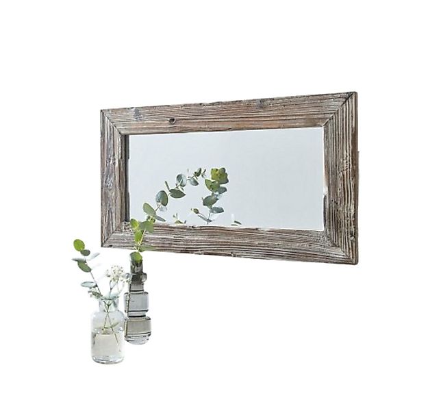 Home-trends24.de Spiegel Wandspiegel shabby chic Hängespiegel Wanddeko Holz günstig online kaufen
