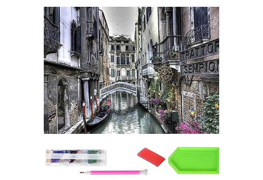 LA CUTE Malen nach Zahlen XXXL 5d Diamond Painting Venedig Malen nach Zahle günstig online kaufen