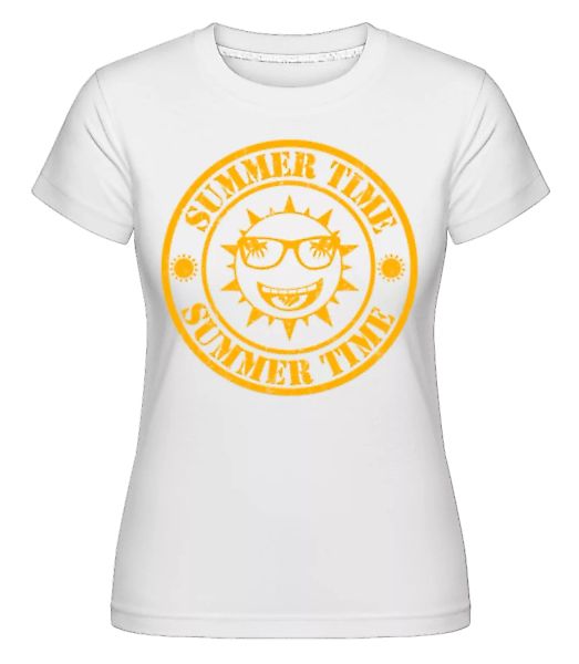 Summer Time Logo · Shirtinator Frauen T-Shirt günstig online kaufen