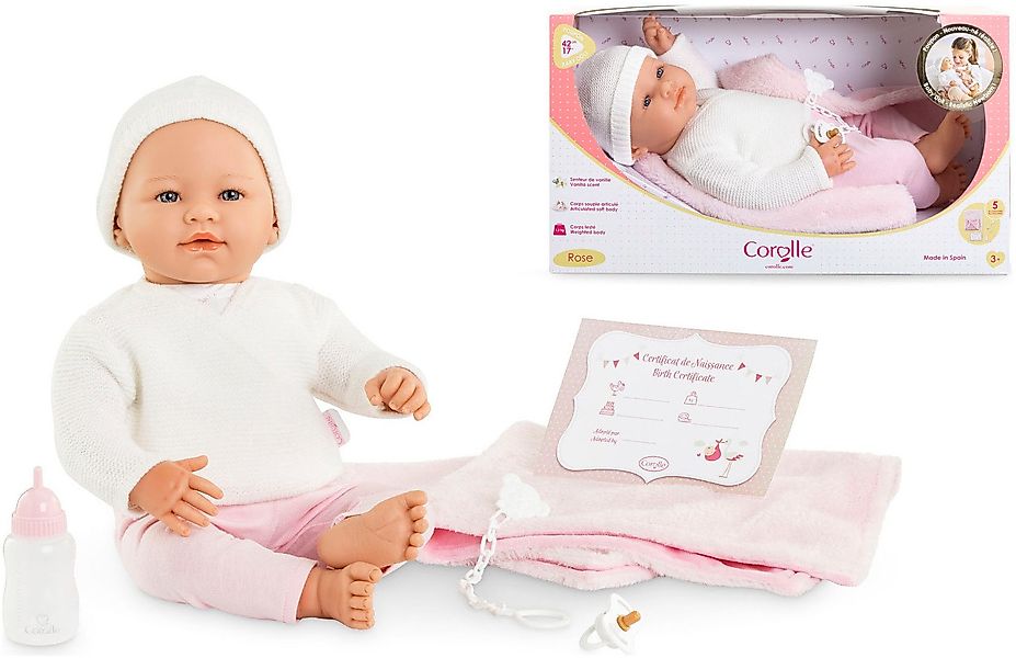 Corolle® Babypuppe Mon Grand Poupon Rose günstig online kaufen