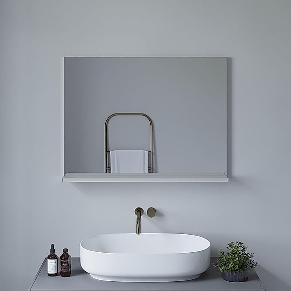 AQUABATOS Badspiegel Spiegel Badezimmer mit Ablage günstig online kaufen