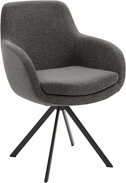 Musterring Esszimmerstuhl "Tavia", (Set), 2 St., Chenille, Stativgestell Ei günstig online kaufen