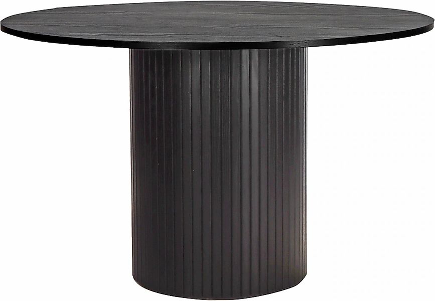 Möbilia Esstisch Sockel mit Lamellendesign günstig online kaufen