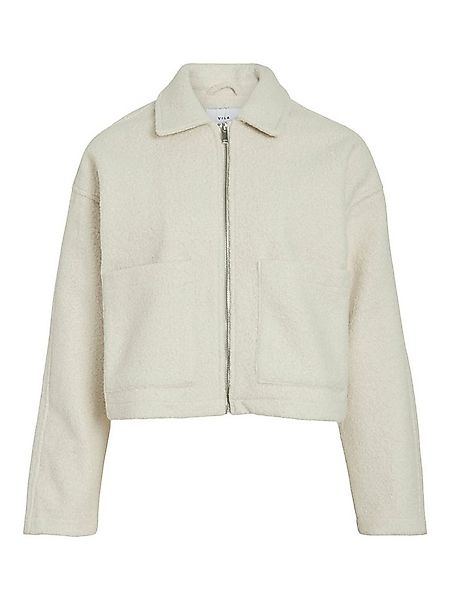 Vila Blouson Kuschelweiches Design mit Taschen und Reißverschluss (1-St) VI günstig online kaufen