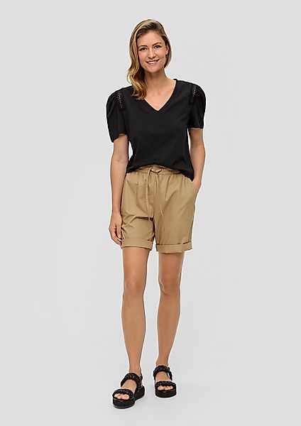 s.Oliver Shorts Leichte Shorts mit Elastikbund günstig online kaufen