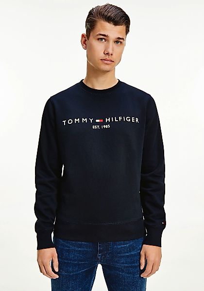 Tommy Hilfiger "TOMMY LOGO", unifarben, casual, regular fit, Baumwollmix, R günstig online kaufen
