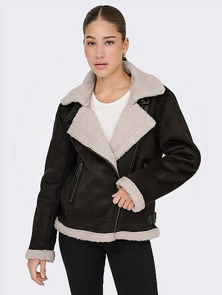 ONLY Lederimitatjacke ONLNEWDIANA AVIATOR JACKET CC OTW günstig online kaufen