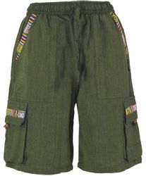 Guru-Shop Relaxhose Ethno Yogashorts im Goastyle günstig online kaufen
