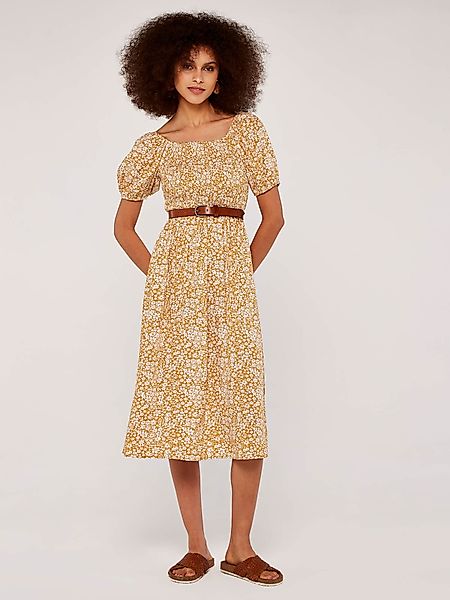 Apricot Midikleid geblümtes Midikleid, (1-tlg) mit günstig online kaufen