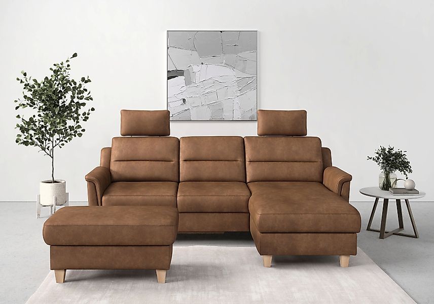sit&more Ecksofa Farö L-Form, inklusive Federkern, günstig online kaufen