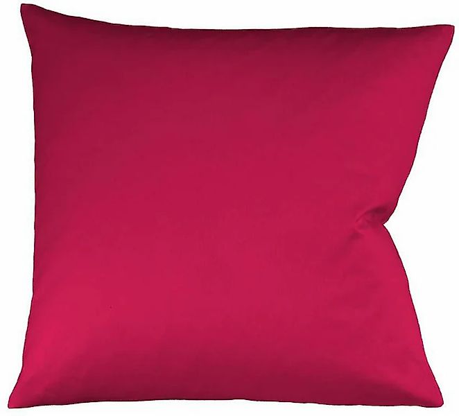 fleuresse Kissenbezug "Colours Mako Satin, 100% Baumwolle, mit Reißverschlu günstig online kaufen