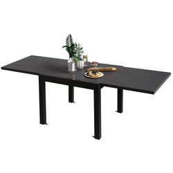 HOMALL Gartentisch Gartentisch, rostfreies Aluminium Ausziehtisch günstig online kaufen