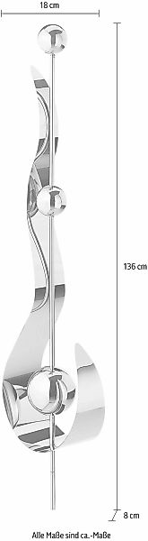 locker Dekoobjekt "Gartenstecker", aus Edelstahl 136 cm günstig online kaufen