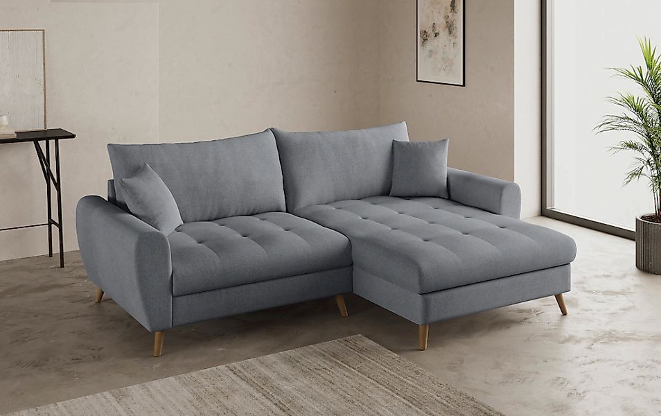 Mr. Couch Ecksofa "Blackburn II, L-Form" Mit Kaltschaumpolsterung bis 140 k günstig online kaufen