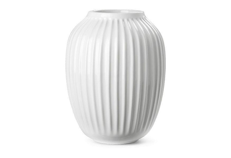Kähler Dekovase Kähler Hammershøi Vase H25.5 cm Weiß günstig online kaufen